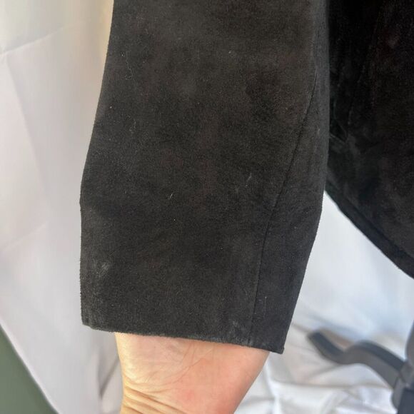 JLC Adventures On The Wing American Classics Black Leather Moto Jacket Medium - Picture 8 of 14